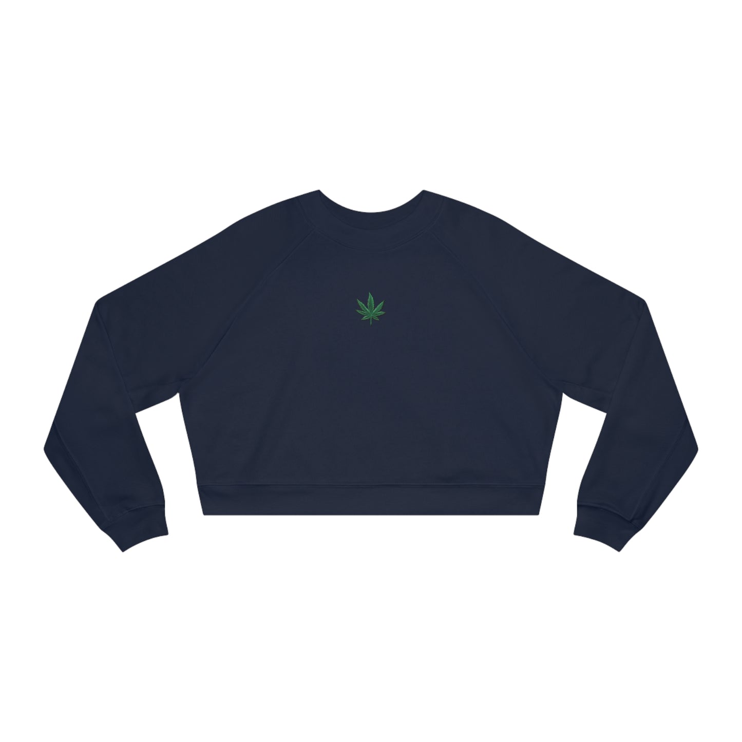 Gaz 'Leaf' Cropped Fleece Pullover